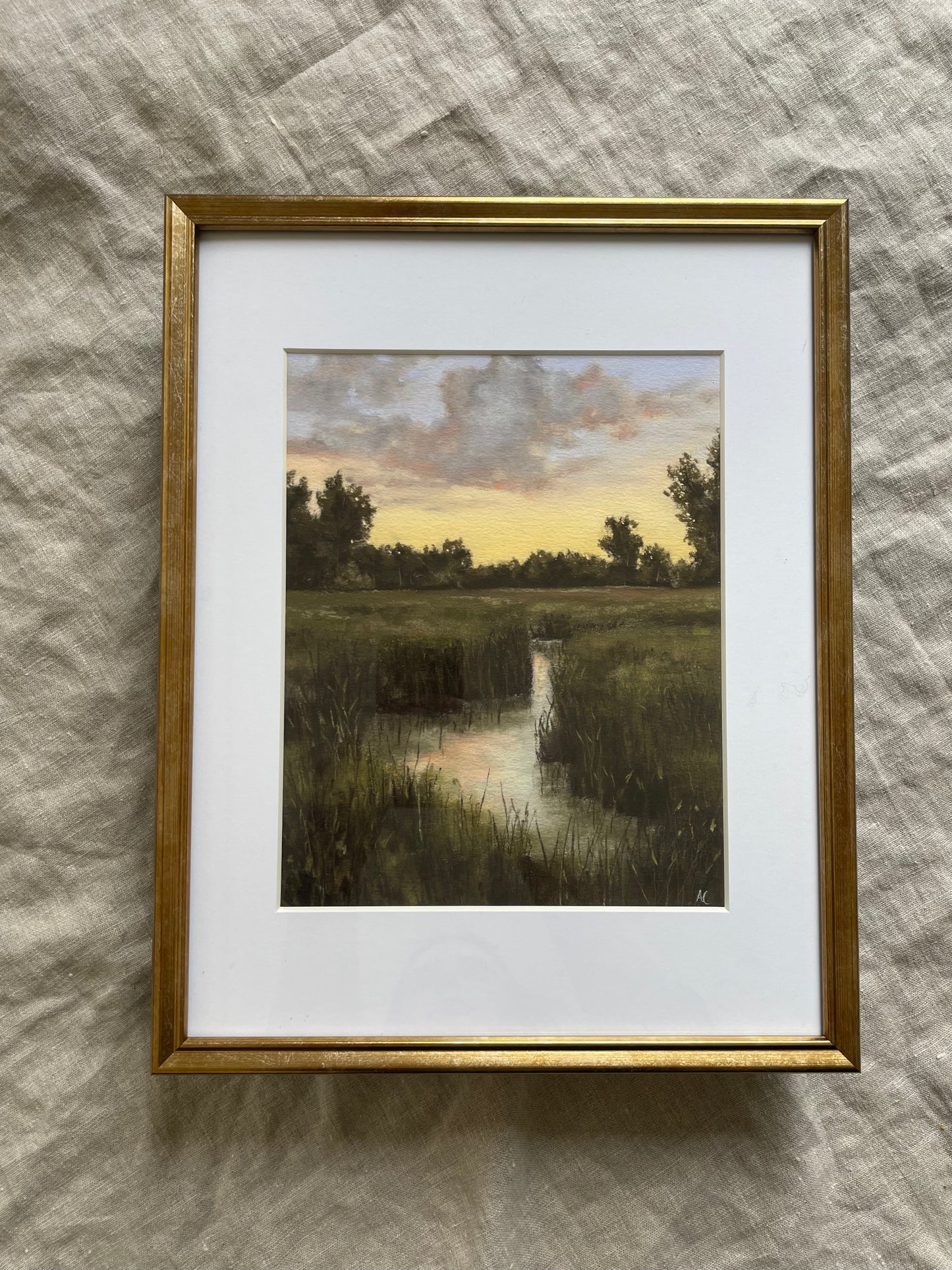 Framed 8x10 Mirroring Home Print