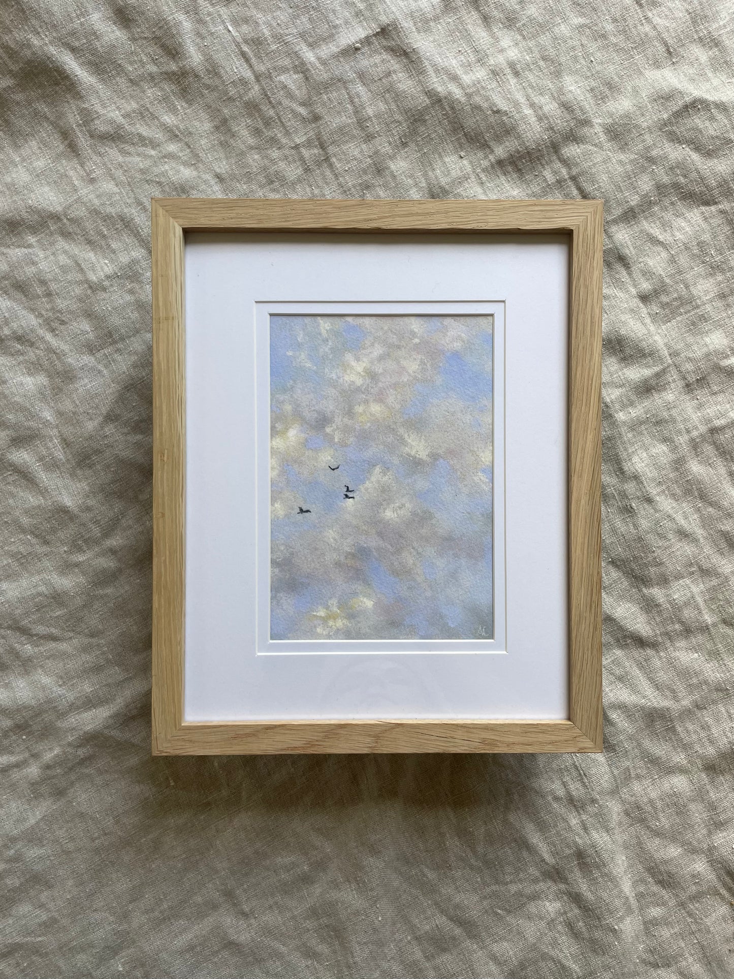 Framed 5x7 In the Clouds Print