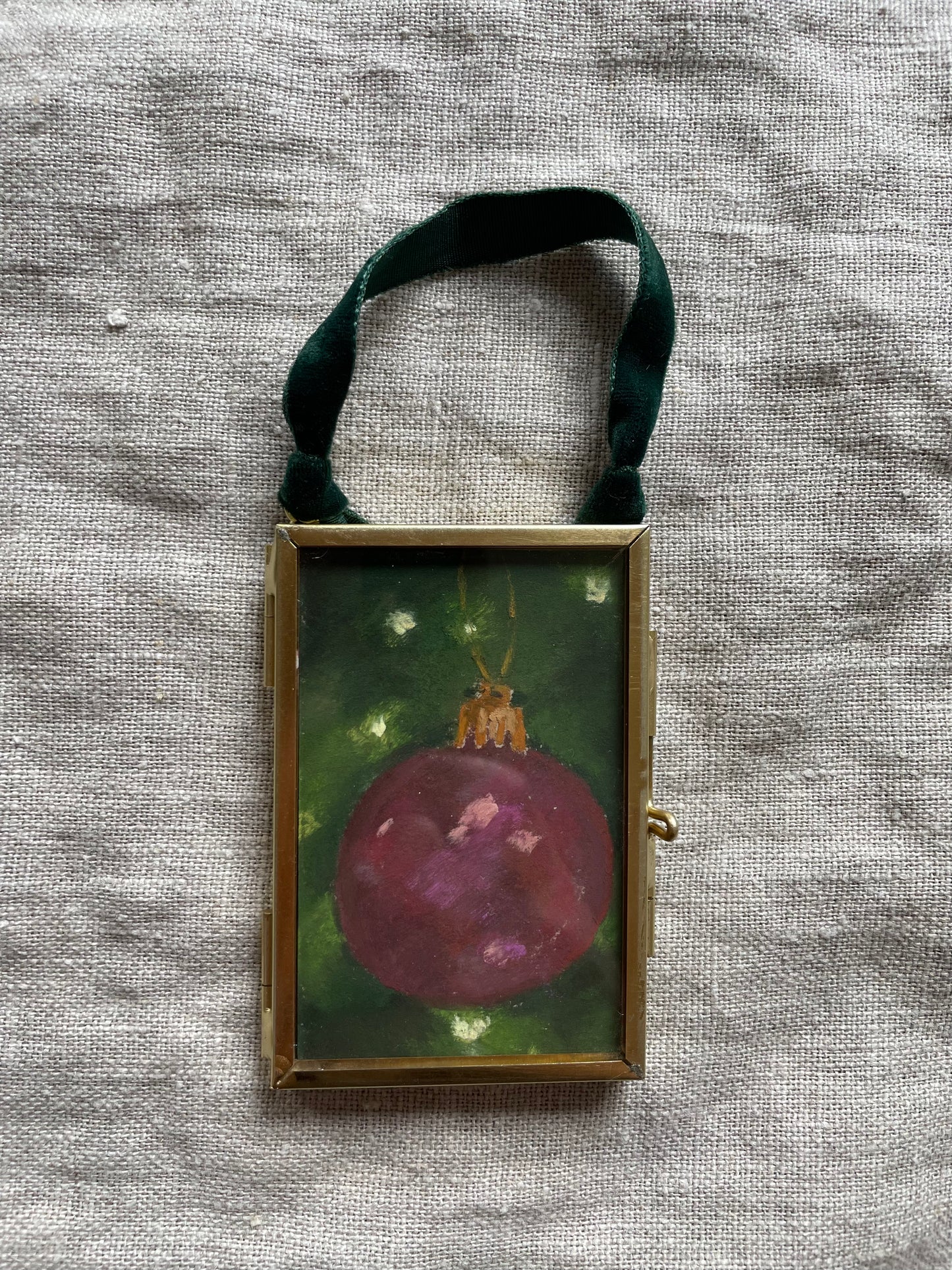Framed Original Ornament No. 14