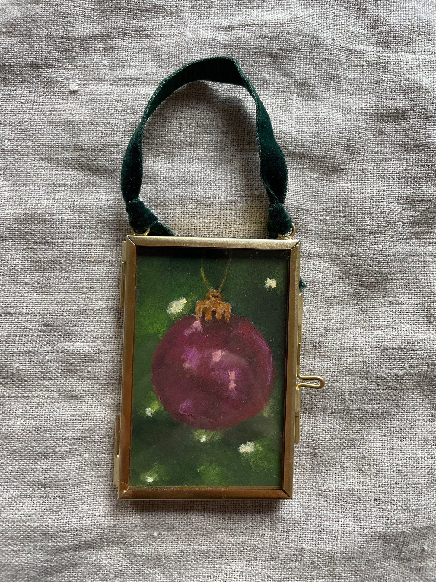 Framed Original Ornament No. 15
