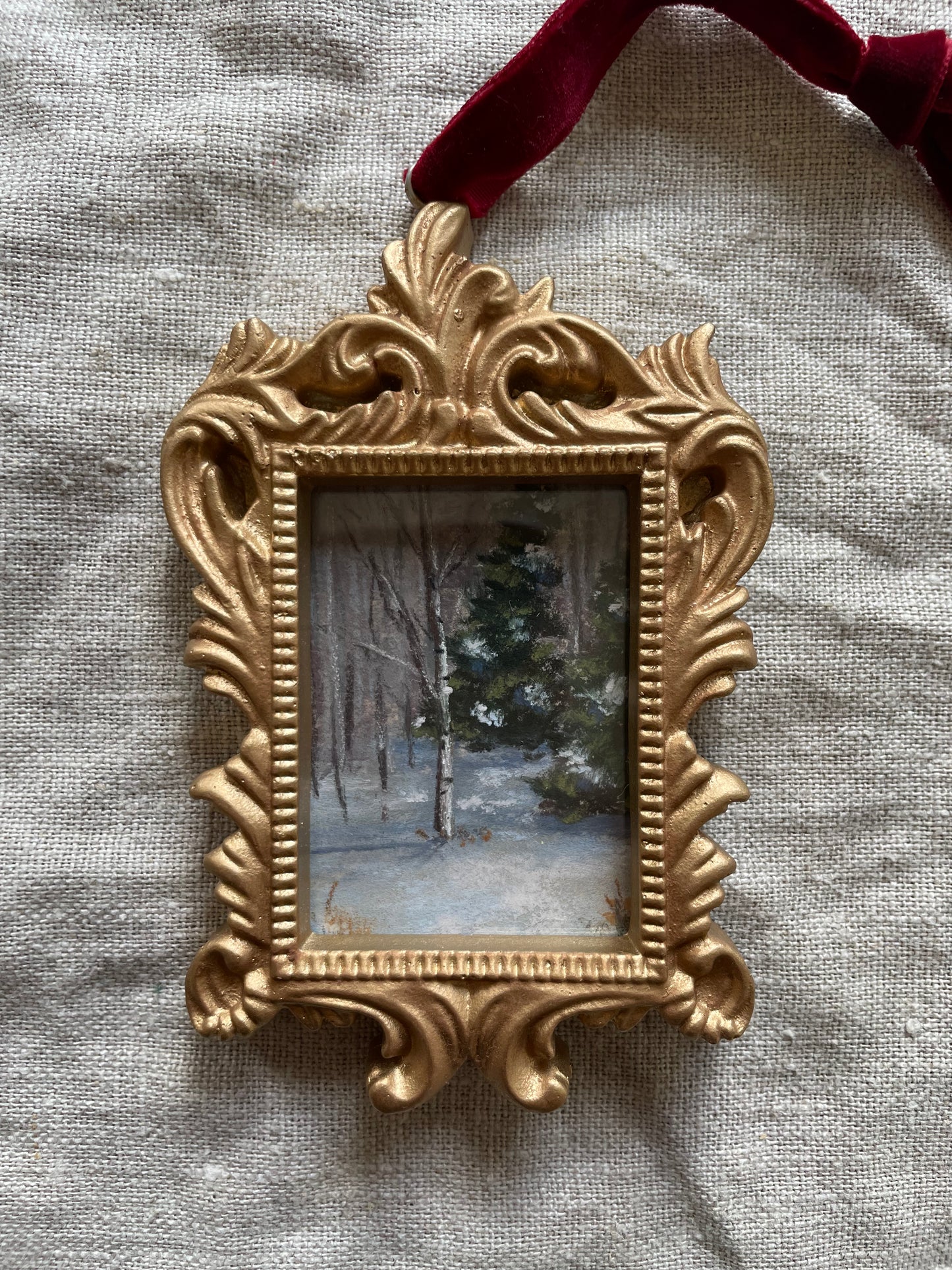 Framed Original Ornament No. 30