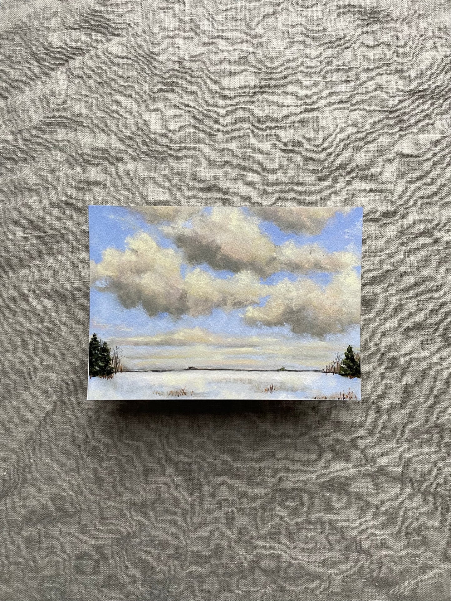 “Snow Skies” Print