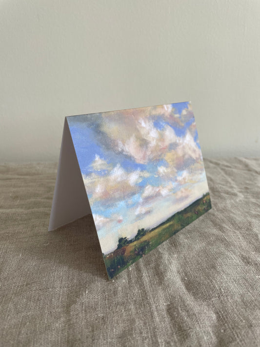 "Head in the Clouds" - Card & Envelope