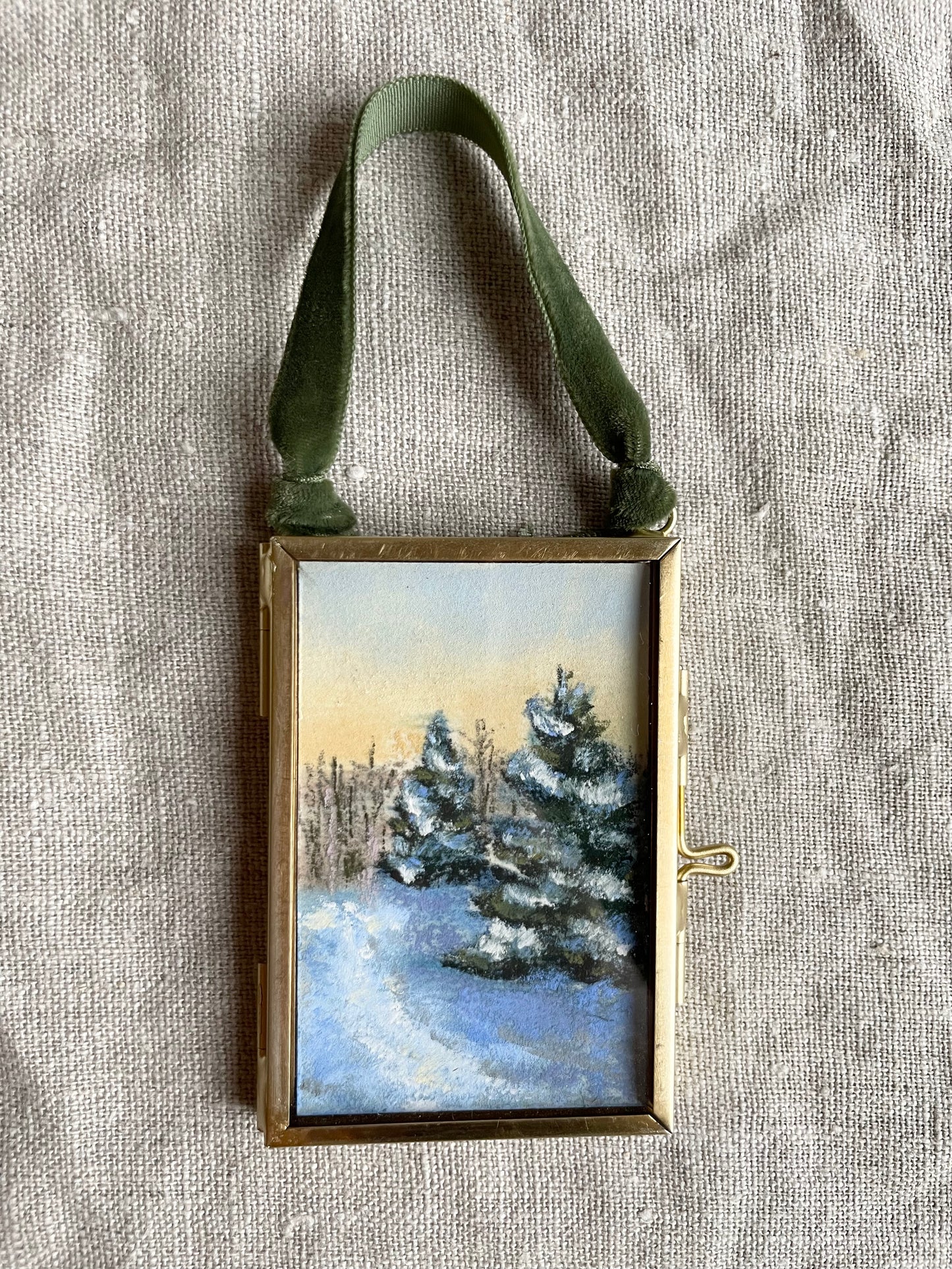 Framed Original Ornament No. 13