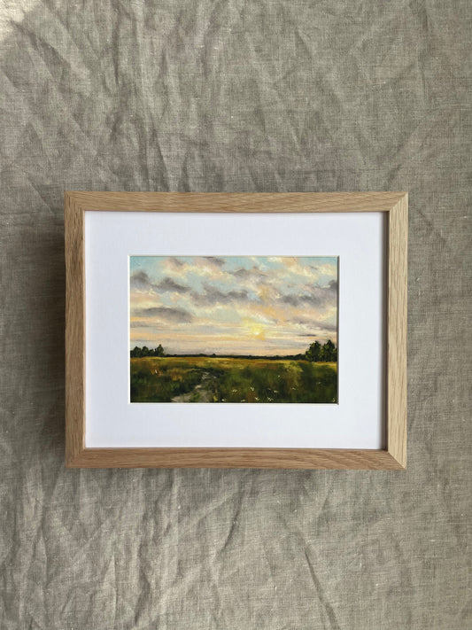 "Golden Horizons" Print