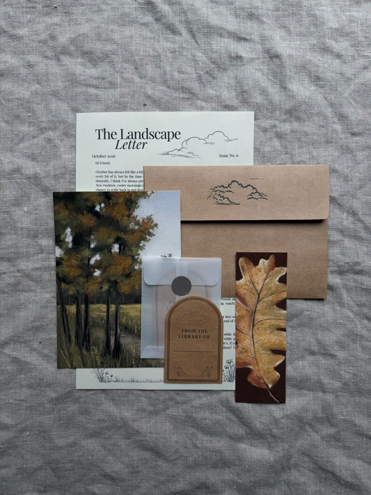 The Landscape Letter