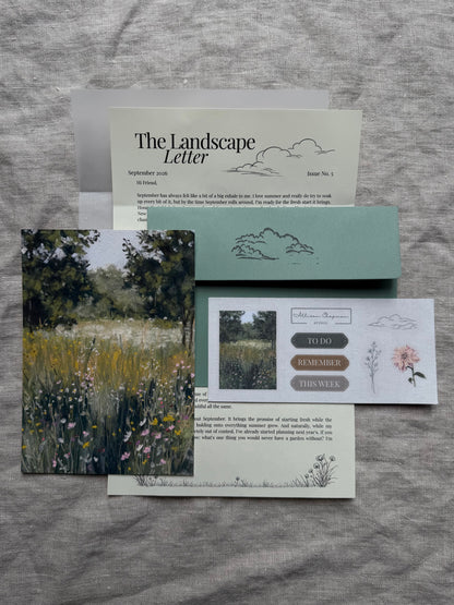 The Landscape Letter