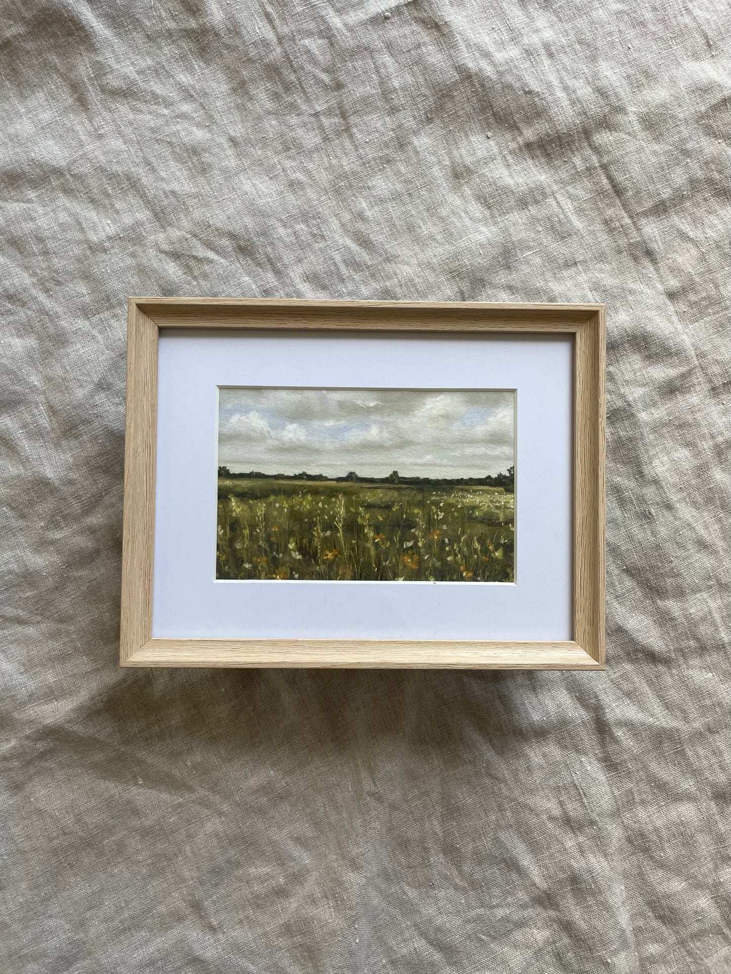 Framed 4x6 Sweater Weather Print