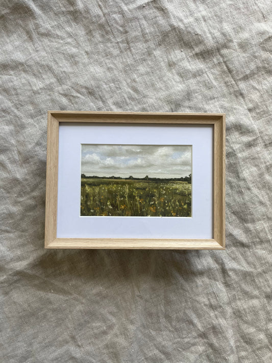 Framed 4x6 Sweater Weather Print