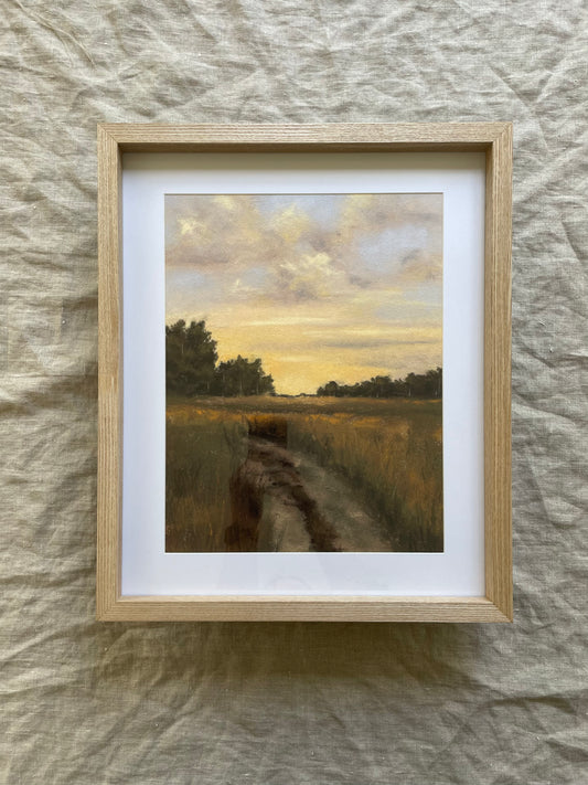 Framed 11x14 Golden Fields Print