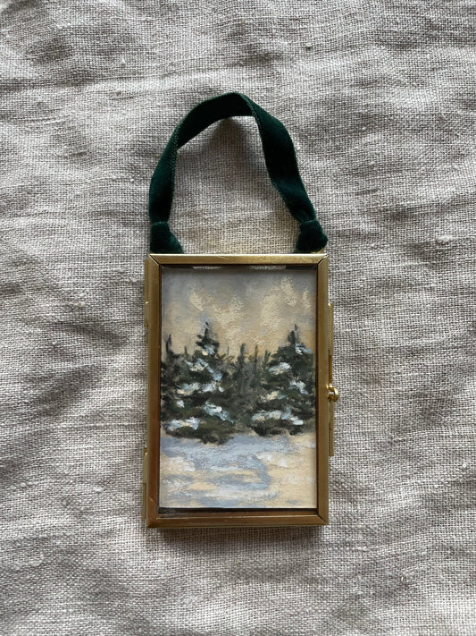 Framed Original Ornament No. 2