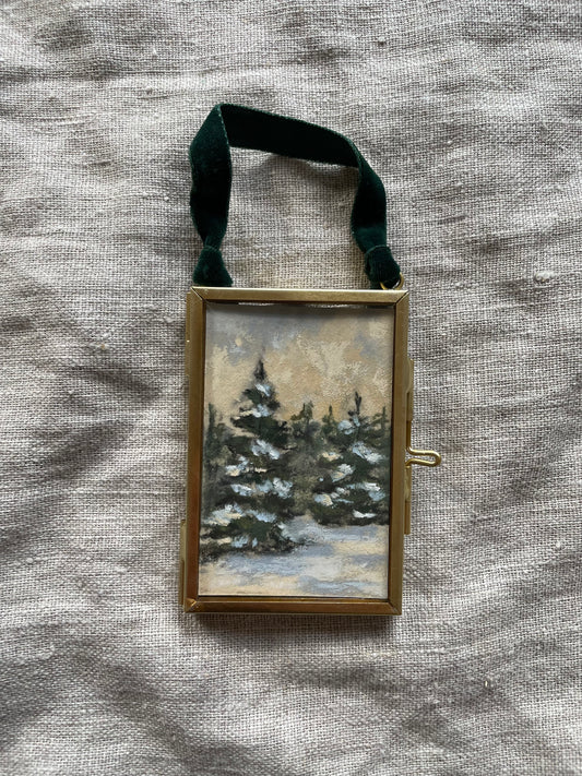 Framed Original Ornament No. 3