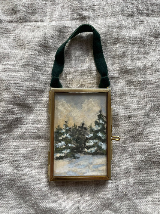 Framed Original Ornament No. 4