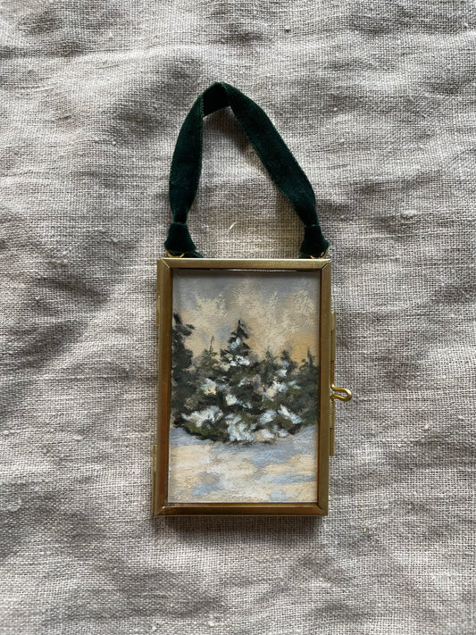 Framed Original Ornament No. 5