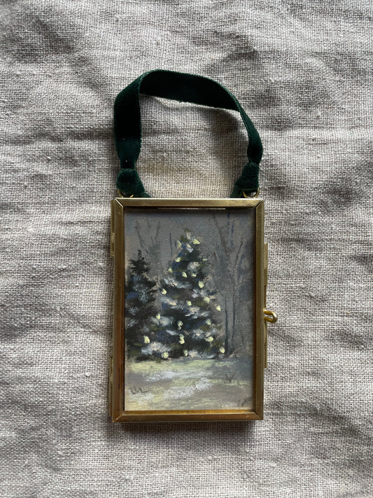 Framed Original Ornament No. 7