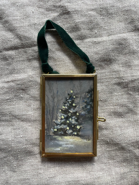 Framed Original Ornament No. 9