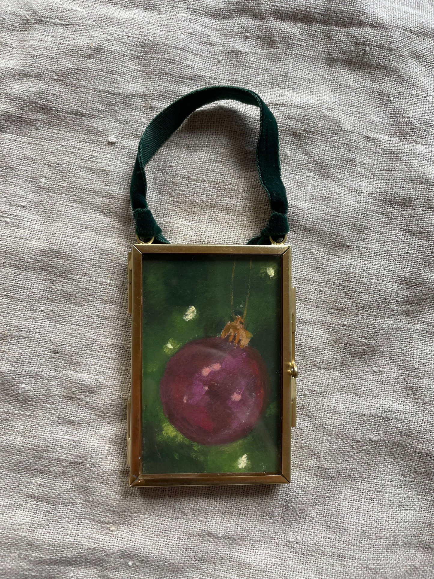 Framed Original Ornament No. 16