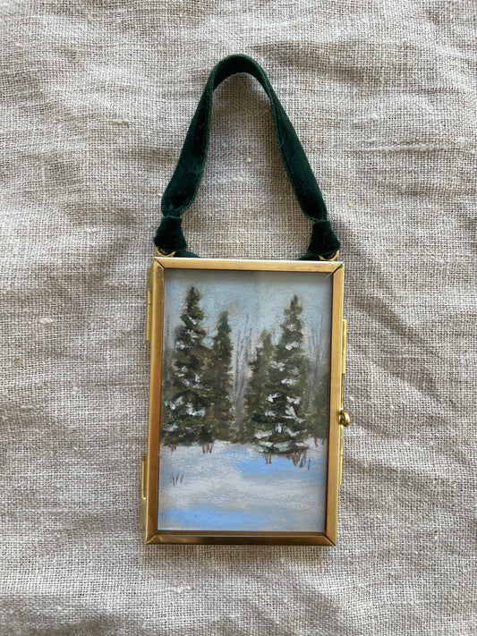 Framed Original Ornament No. 17