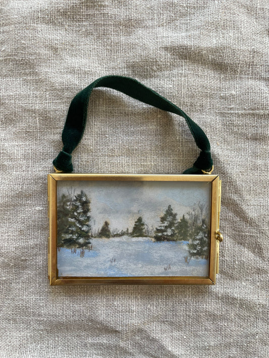 Framed Original Ornament No. 18