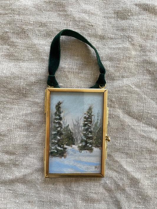 Framed Original Ornament No. 19