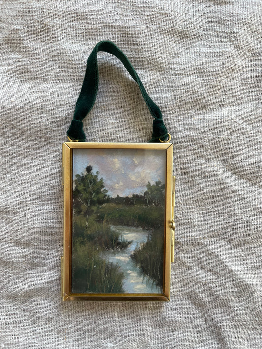 Framed Original Ornament No. 21