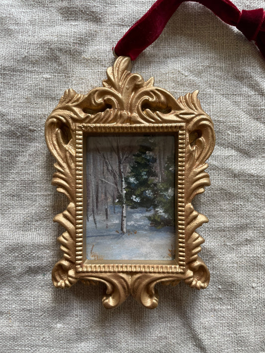 Framed Original Ornament No. 30