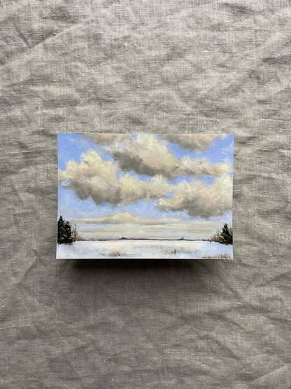 “Snow Skies” Print