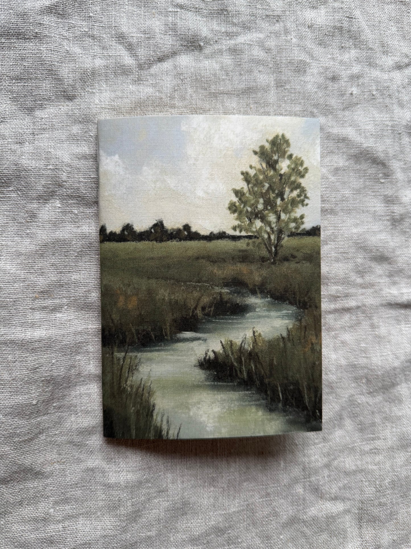 "Quiet bend" A6 Journal