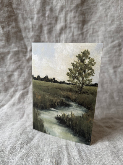 "Quiet bend" A6 Journal