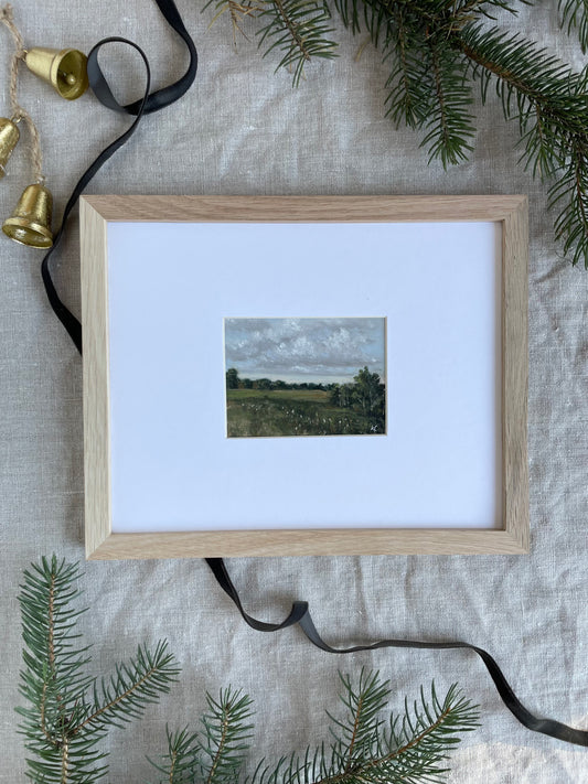 Framed Mini "Still Fields"