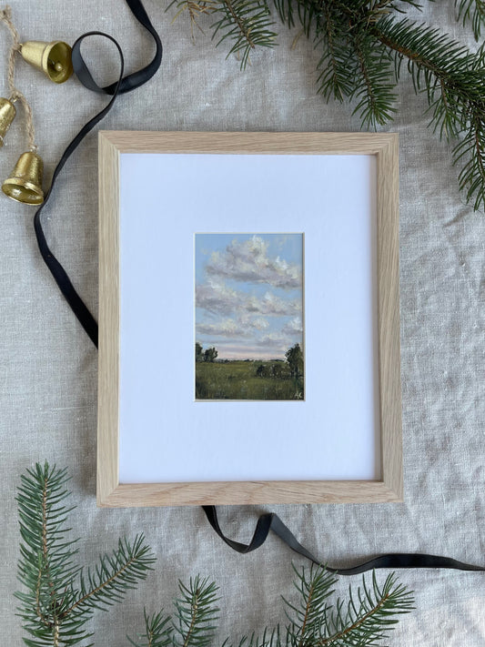 Framed Mini "Drift of Clouds"