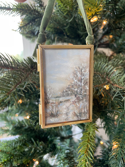 Framed Original Ornament No. 1