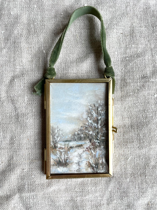 Framed Original Ornament No. 1