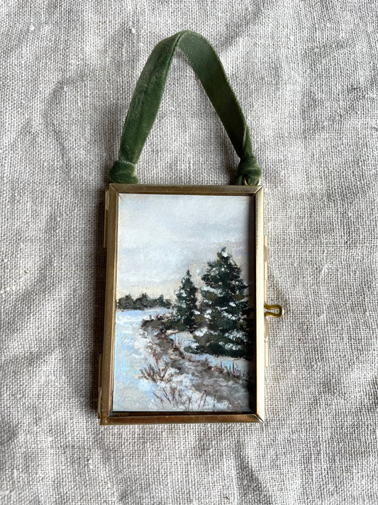 Framed Original Ornament No. 2