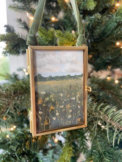 Framed Original Ornament No. 3