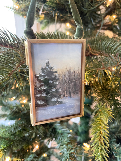 Framed Original Ornament No. 4