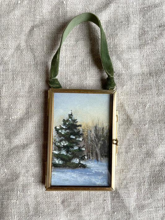 Framed Original Ornament No. 4