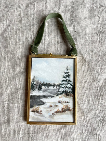 Framed Original Ornament No. 5