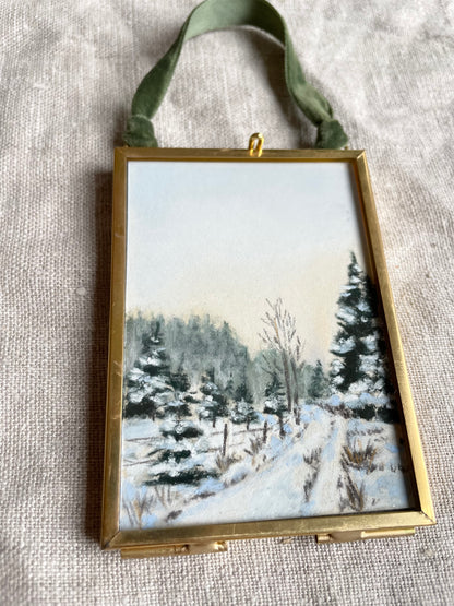 Framed Original Ornament No. 6