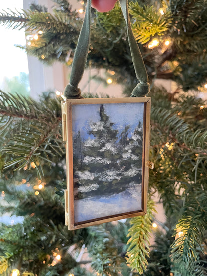 Framed Original Ornament No. 8