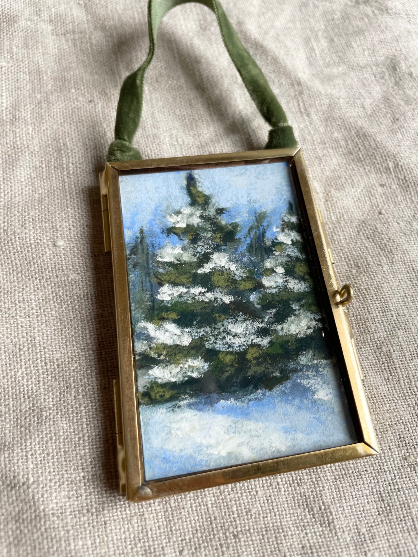 Framed Original Ornament No. 8