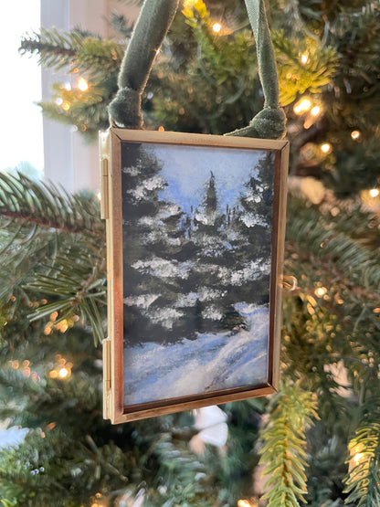 Framed Original Ornament No. 9