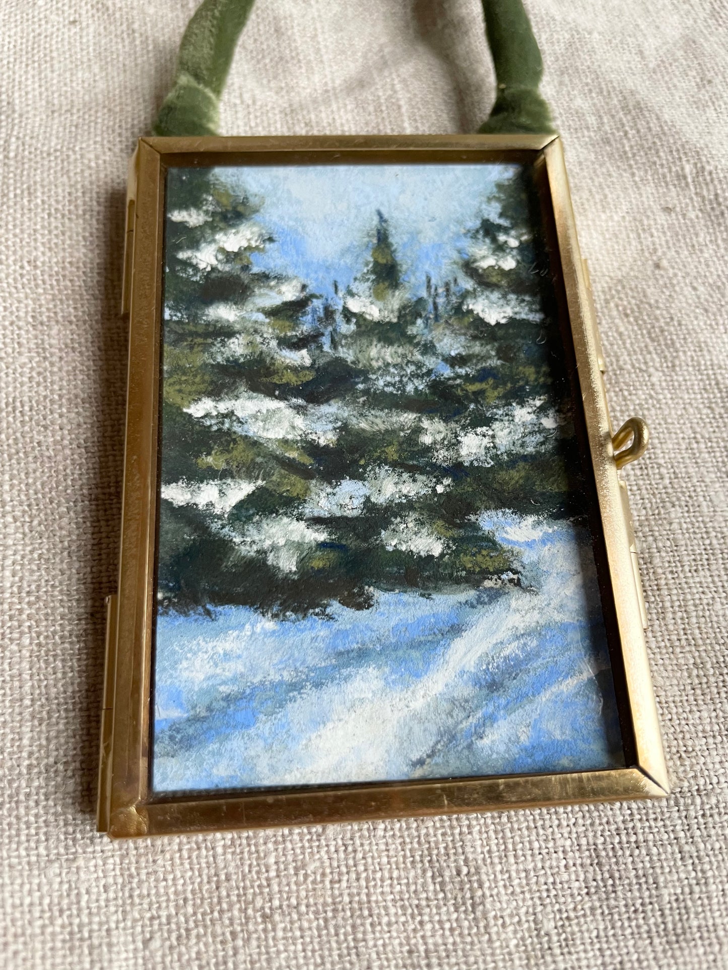 Framed Original Ornament No. 9