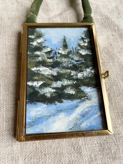 Framed Original Ornament No. 9