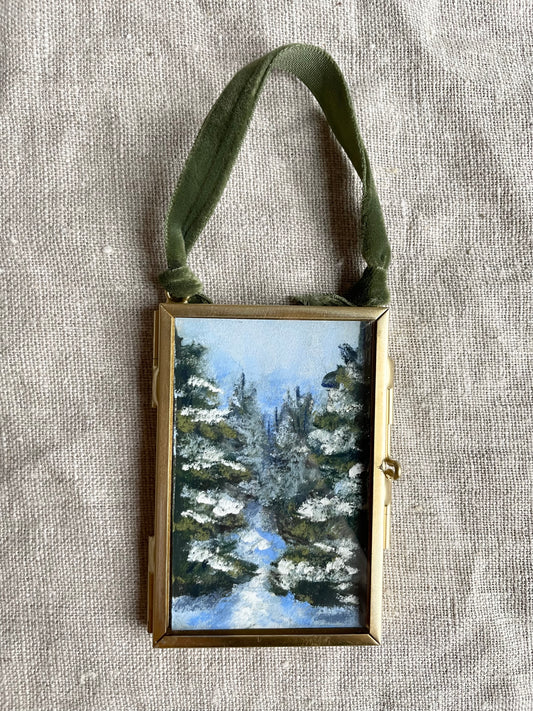 Framed Original Ornament No. 10