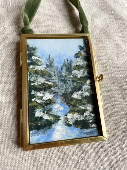 Framed Original Ornament No. 10