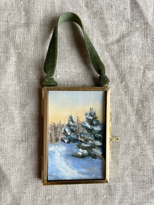 Framed Original Ornament No. 13