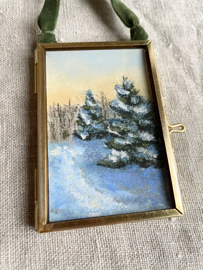 Framed Original Ornament No. 13