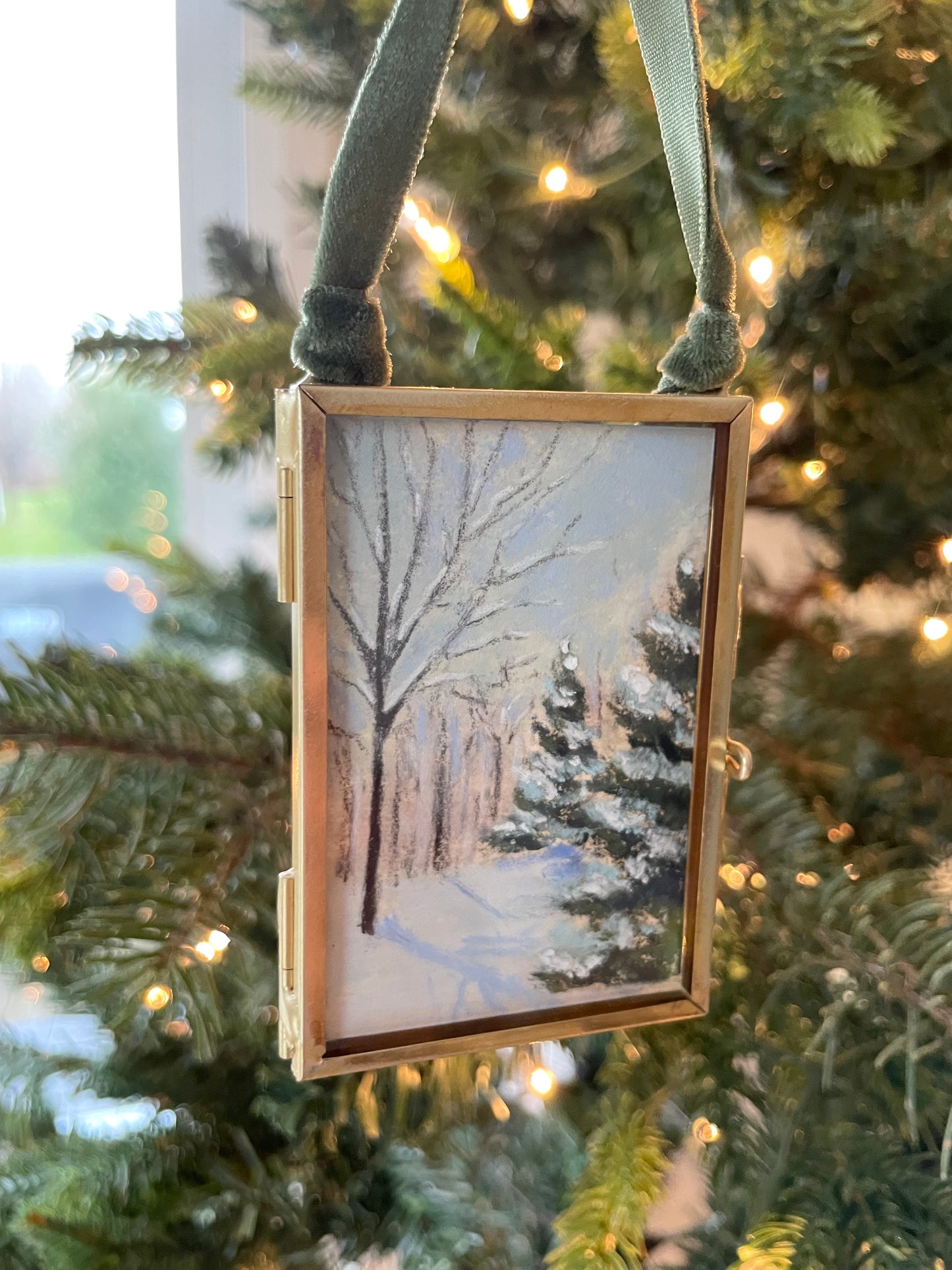 Framed Original Ornament No. 14