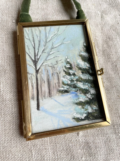 Framed Original Ornament No. 14